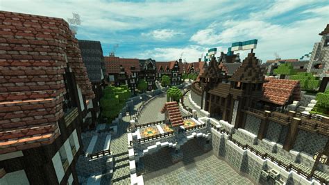 Ferrodwynn Towncenter (Huge medieval city) .
